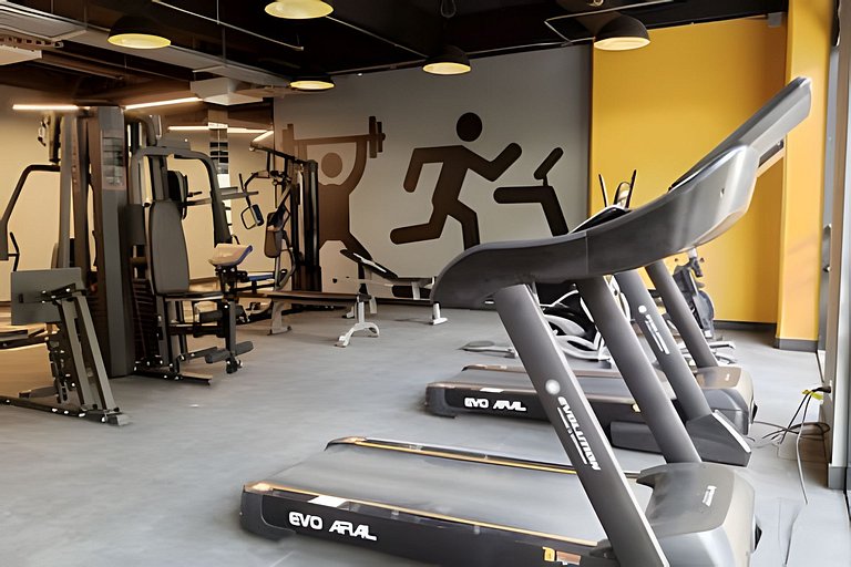Loft piso 17, Vista natura, Coworking+Gym, Usaquén
