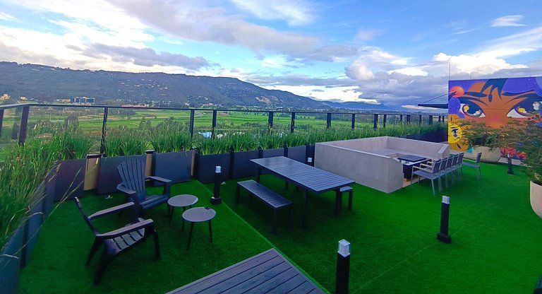 Universidad Sabana, Coliving, terraza, Gym, Chía