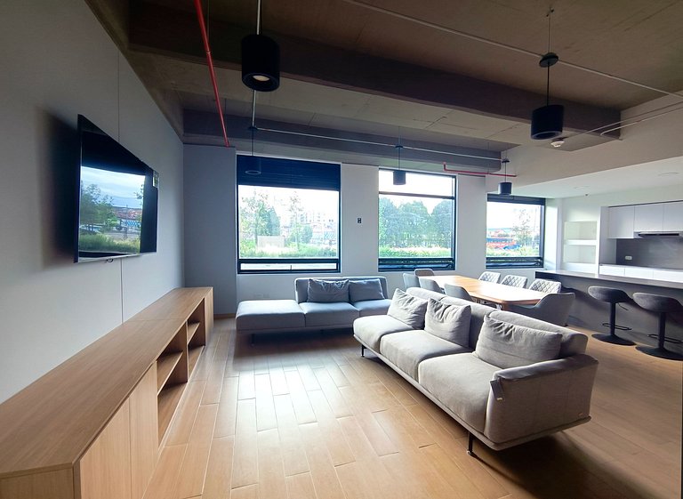 Universidad Sabana, Coliving, terraza, Gym, Chía