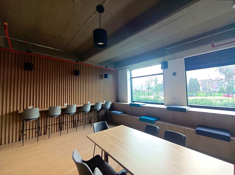 Panoramic loft in the Sabana, Club House Chía