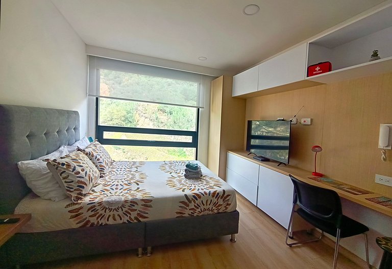 Loft with Mountain View, Usaquén Bogotá Norte 12