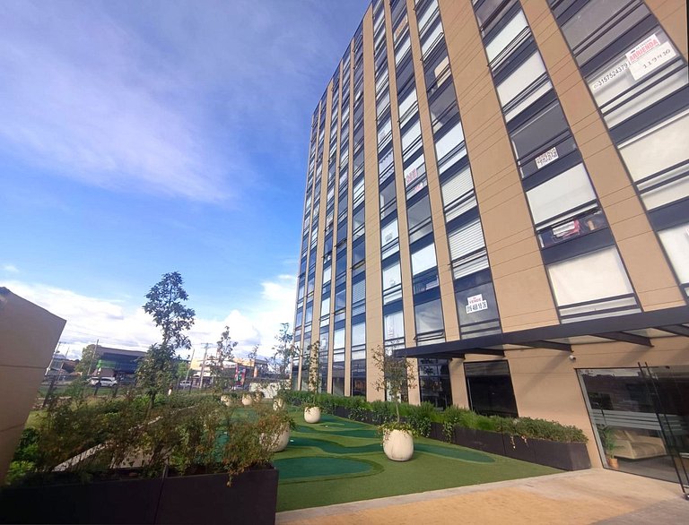 AH/ Live‑Work Loft, Coworking, terraza, Gym, Chía
