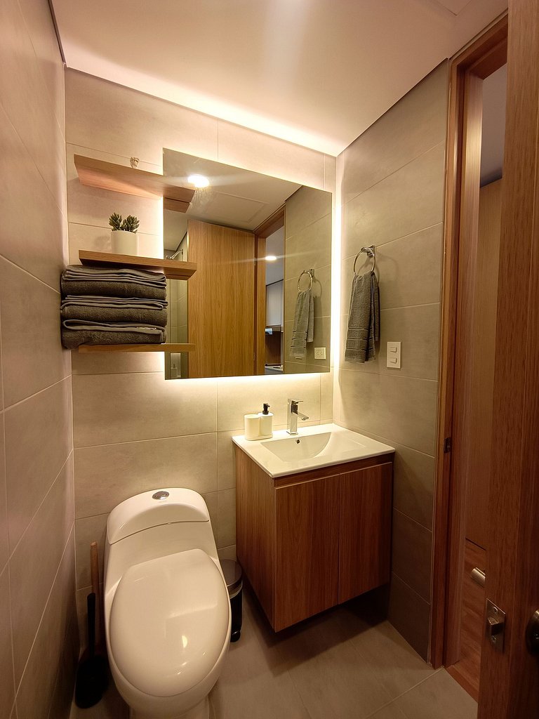 Comfortable Loft with natural view, Usaquen Bogotá