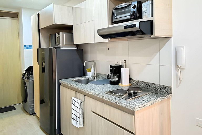 AH/Loft con Alexa, Parking, Gym, Coworking, Usaquén