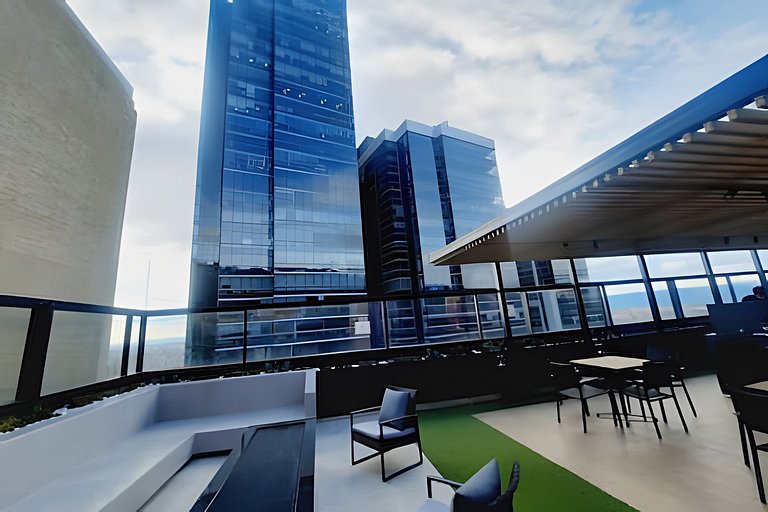 AH/Loft con Alexa, Parking, Gym, Coworking, Usaquén