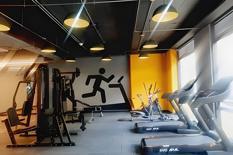 AH/Loft con Alexa, Parking, Gym, Coworking, Usaquén