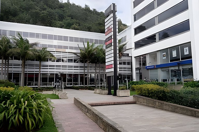 AH/Loft con Alexa, Parking, Coworking, Usaquén