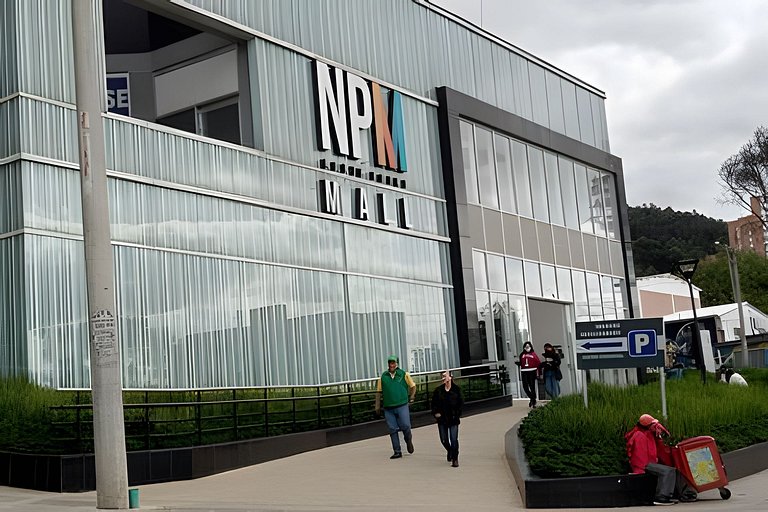 AH/Loft con Alexa, Parking, Gym, Coworking, Usaquén