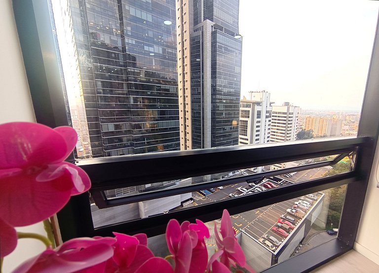 Acogedor Loft con Tecnología Alexa, Vista Usaquen