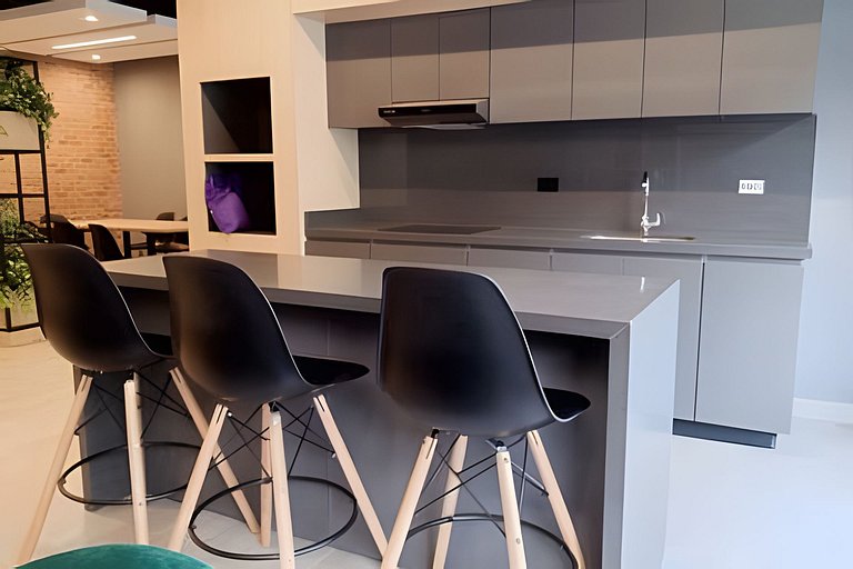 AH/Loft panorámico, Cama Queen, Coworking-Parking