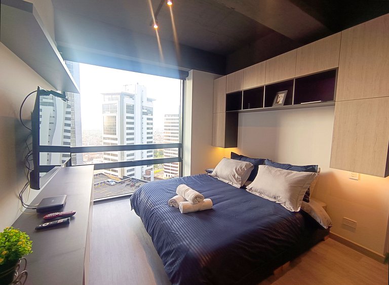 Loft Vista Urbana, cama Queen, Wifi 350MG, Usaquén