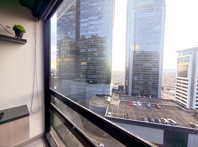 Loft Vista Urbana, cama Queen, Wifi 350MG, Usaquén