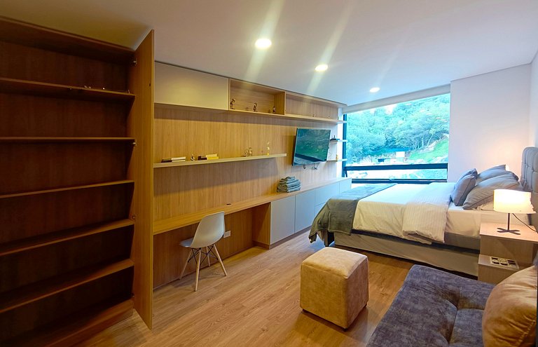 Comfortable Loft with natural view, Usaquen Bogotá