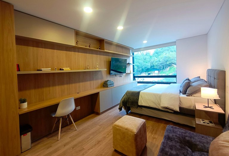 Comfortable Loft with natural view, Usaquen Bogotá