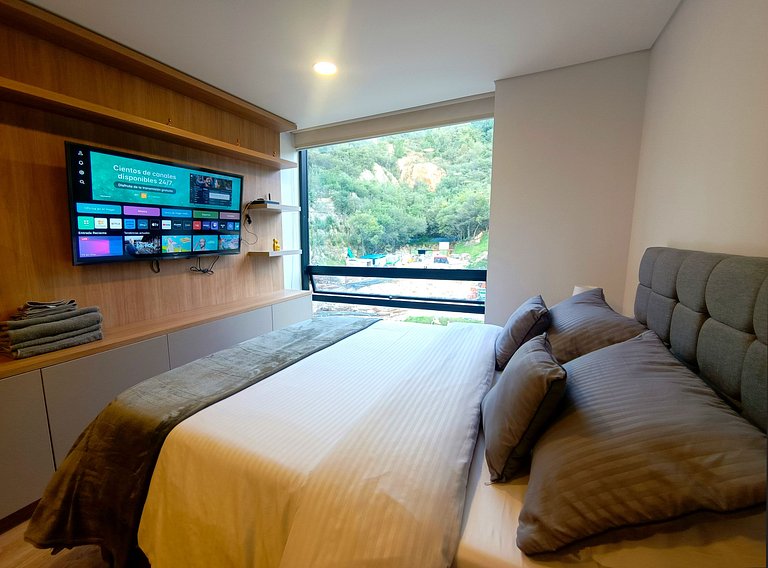 Comfortable Loft with natural view, Usaquen Bogotá
