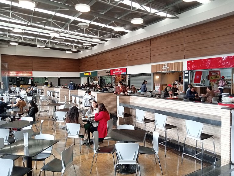 AH/Loft cama Queen, City View, Usaquén Bogotá