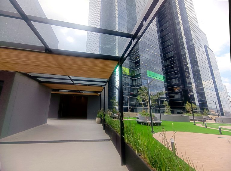 Loft piso 17, Vista natura, Coworking+Gym, Usaquén