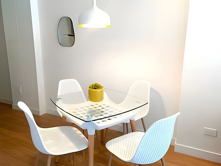 AH/2 Hab, Balcón privado, Parking, Wifi, Usaquén