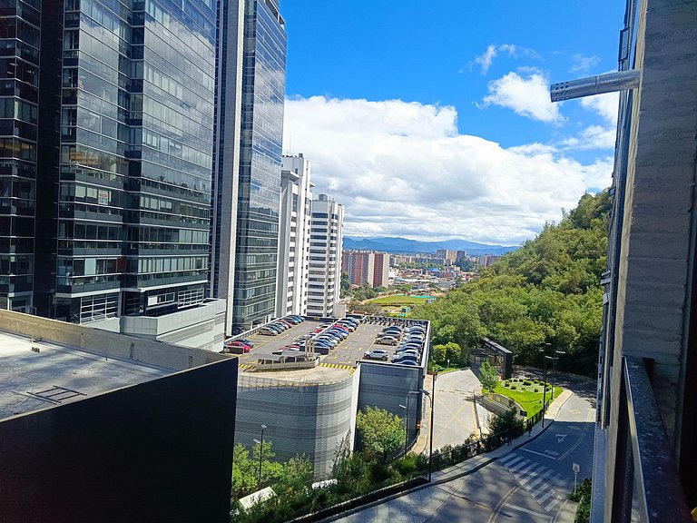 Apto 2 Hab, Balcón privado, Parking, Wifi, Usaquén