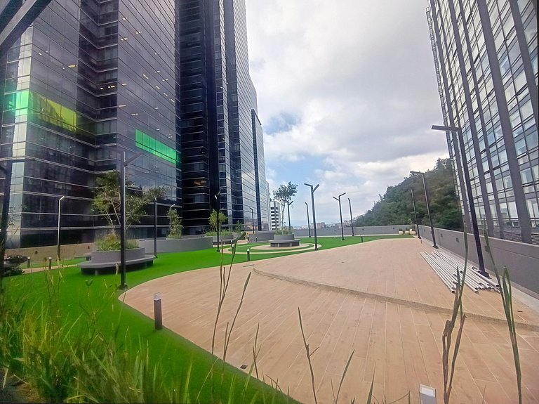 Apto 2 Hab, Balcón privado, Parking, Wifi, Usaquén