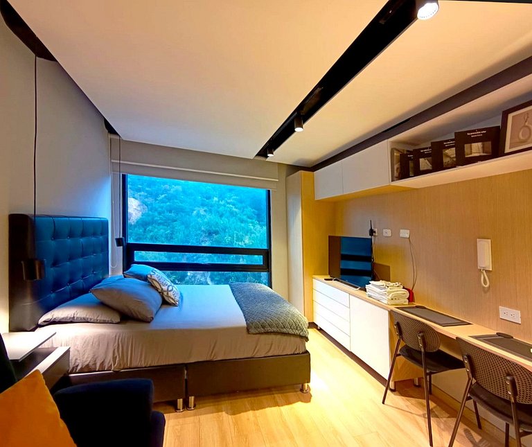 Vista a la montaña, Loft en Usaquen Bogotá Norte
