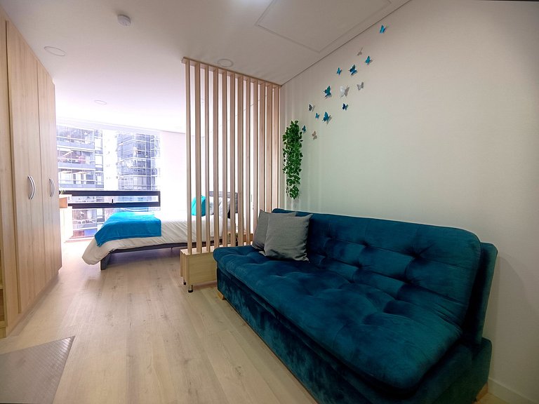 AH/Loft panorámico, Cama Queen, Coworking-Parking