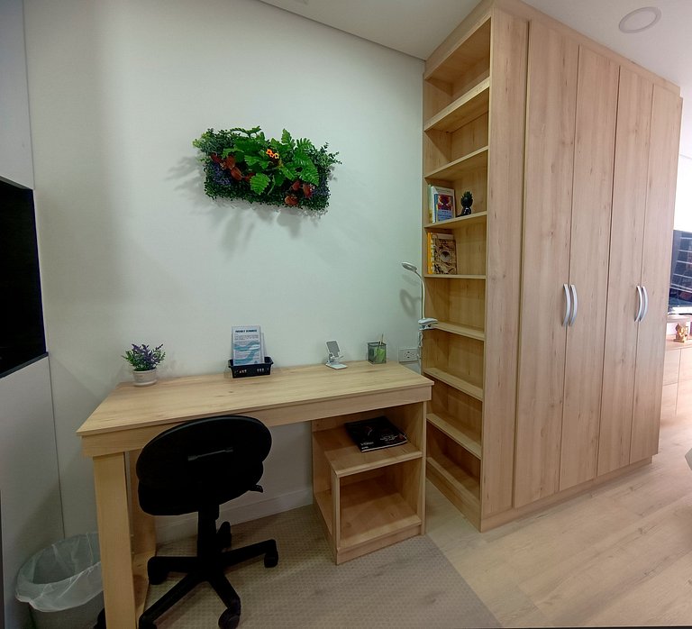 AH/Loft panorámico, Cama Queen, Coworking-Parking