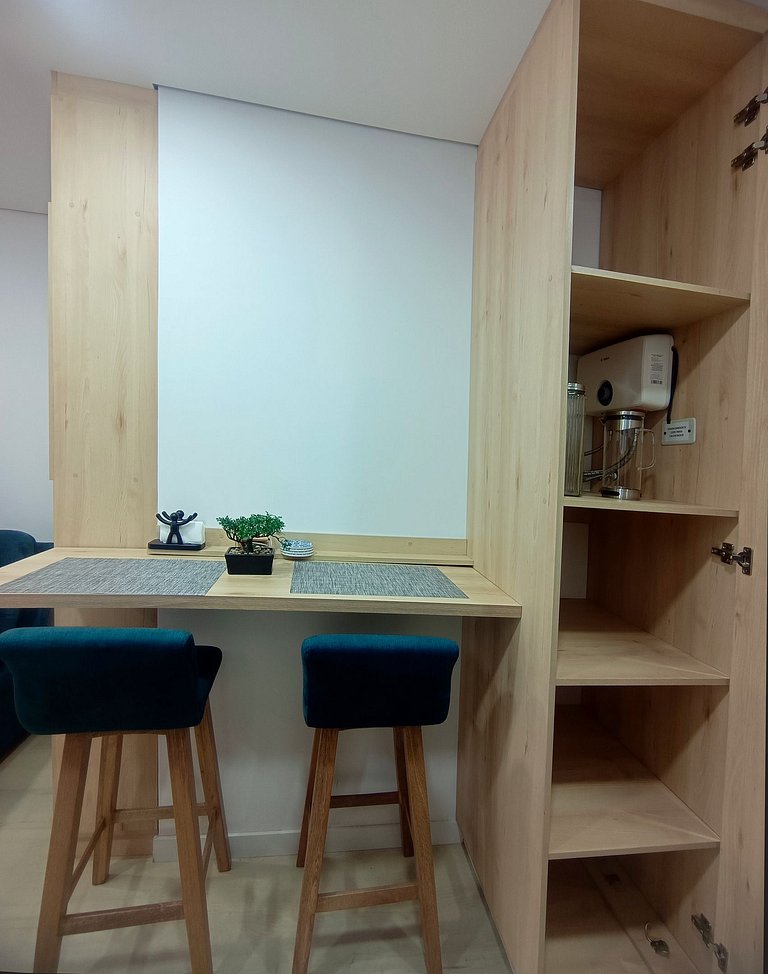 AH/Loft panorámico, Cama Queen, Coworking-Parking