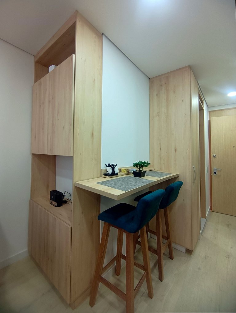 Comfortable and quiet loft, queen bed, Usaquén