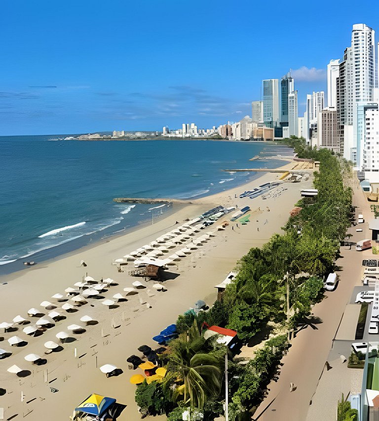 AH/Panorámico, Wifi+Parking, Playa Bello Horizonte