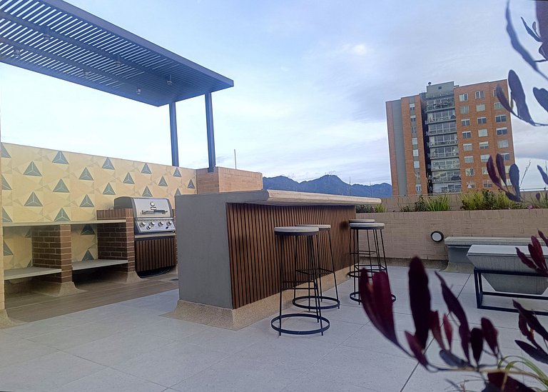 AH/Executivo/Confortable Loft,La Castellana Bogota