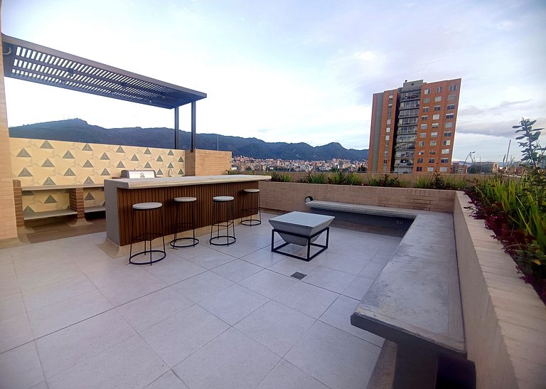 AH/Executivo/Confortable Loft,La Castellana Bogota