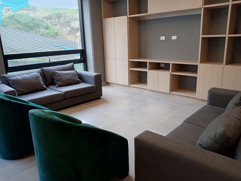 Acogedor Loft con Tecnología Alexa, Vista Usaquen