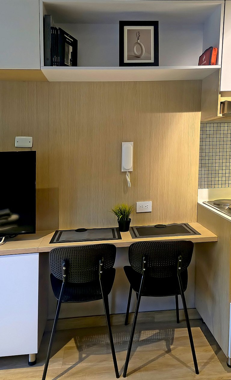 Loft piso 17, Vista natura, Coworking+Gym, Usaquén