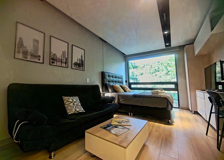 AH/Loft panorámico natural, Coworking+Gym, Usaquén
