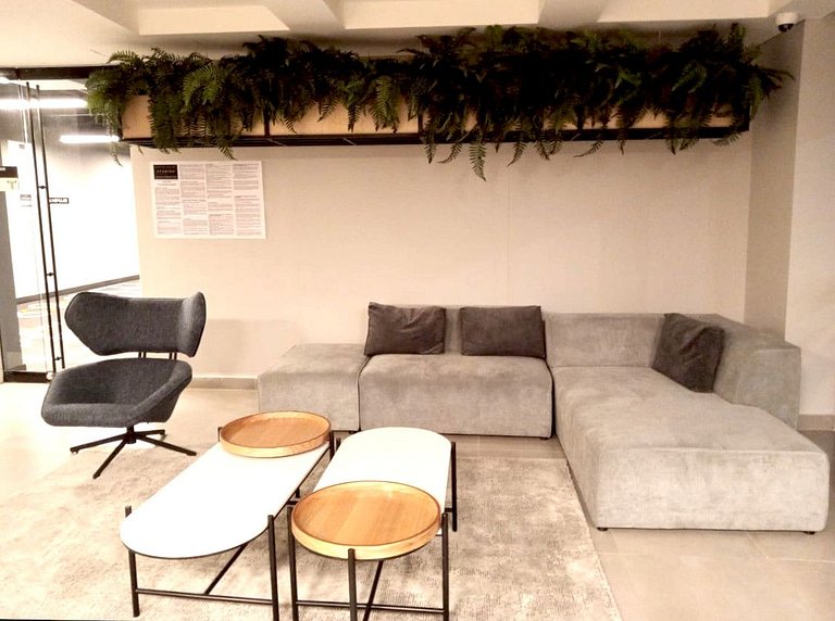 AH/Loft panorámico natural, Coworking+Gym, Usaquén