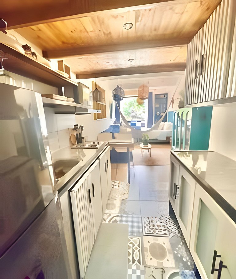 Loft Bohemio con hermosa vista natural; Usaquen