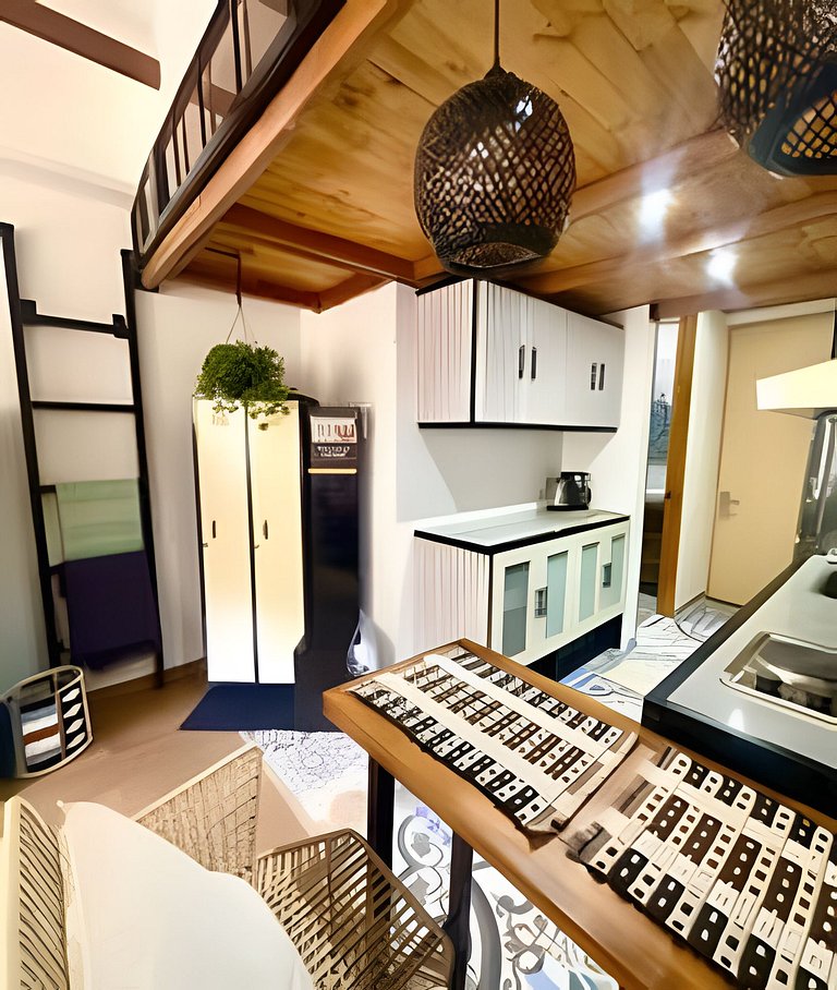 Loft Bohemio con hermosa vista natural; Usaquen