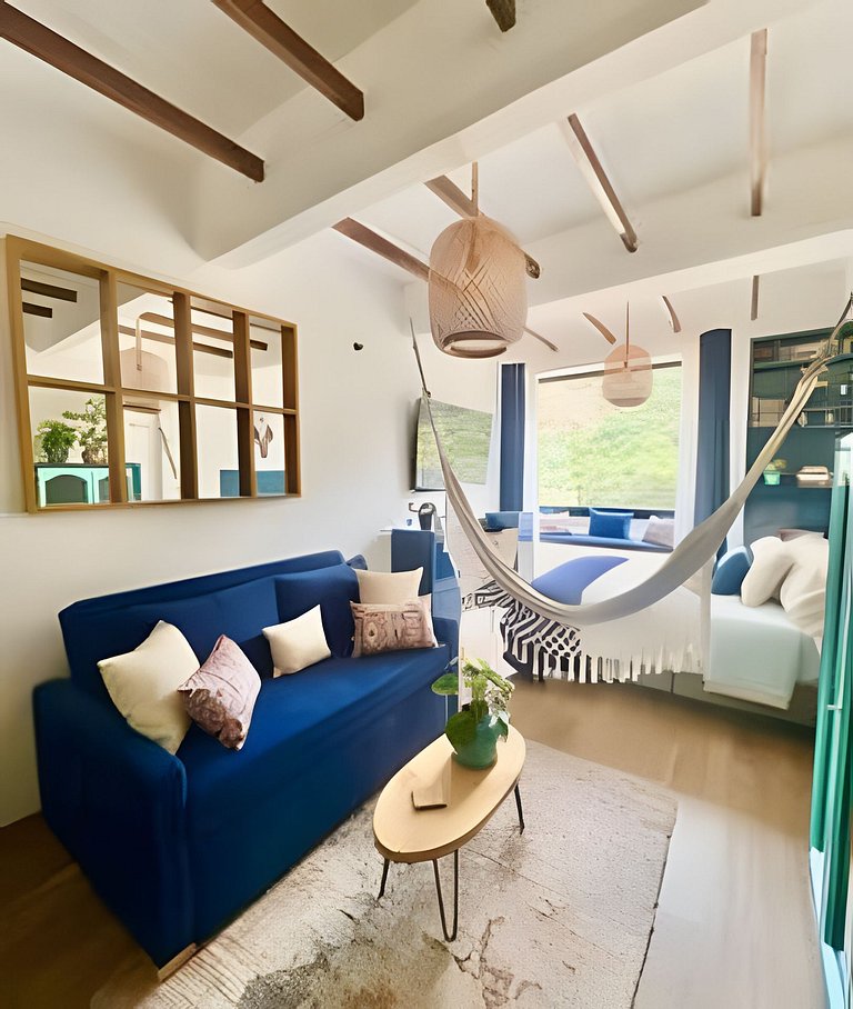 Loft Bohemio con hermosa vista natural; Usaquen