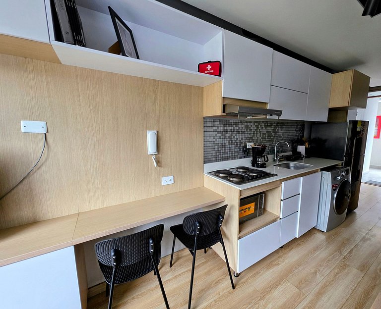 Vista a la montaña, Loft en Usaquen Bogotá Norte