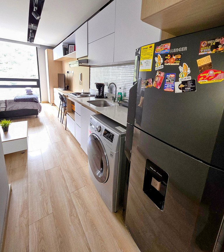 Vista a la montaña, Loft en Usaquen Bogotá Norte