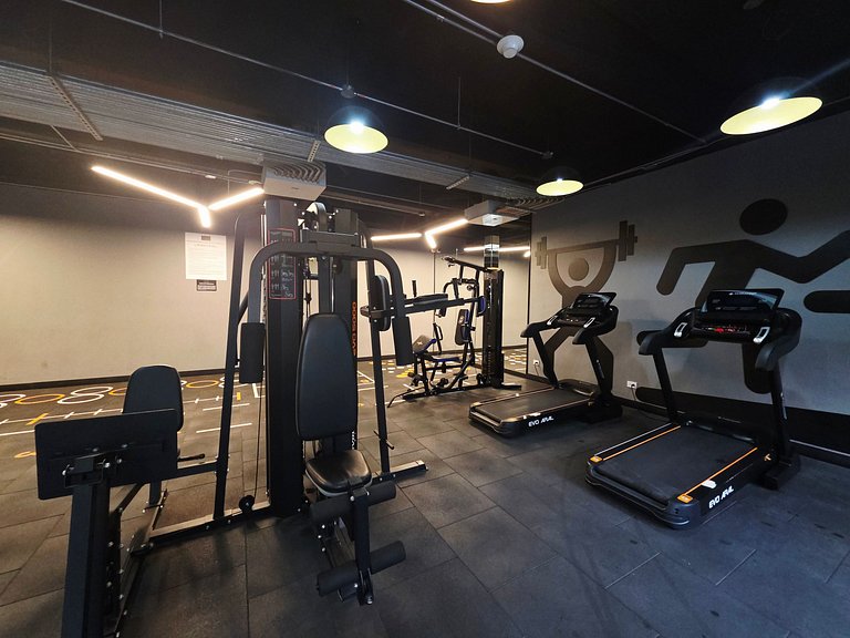 AH/Loft con Alexa, Parking, Gym, Coworking, Usaquén