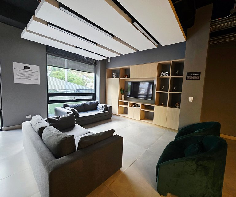 AH/Loft panorámico, Cama Queen, Coworking-Parking
