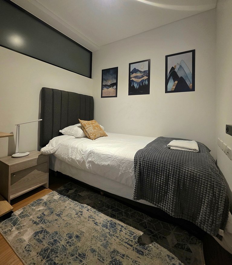 AH/2 Hab, Balcón privado, Parking, Wifi, Usaquén