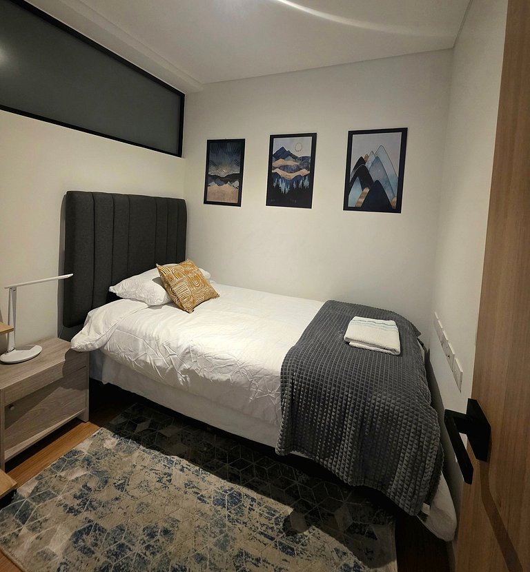 AH/2 Hab, Balcón privado, Parking, Wifi, Usaquén