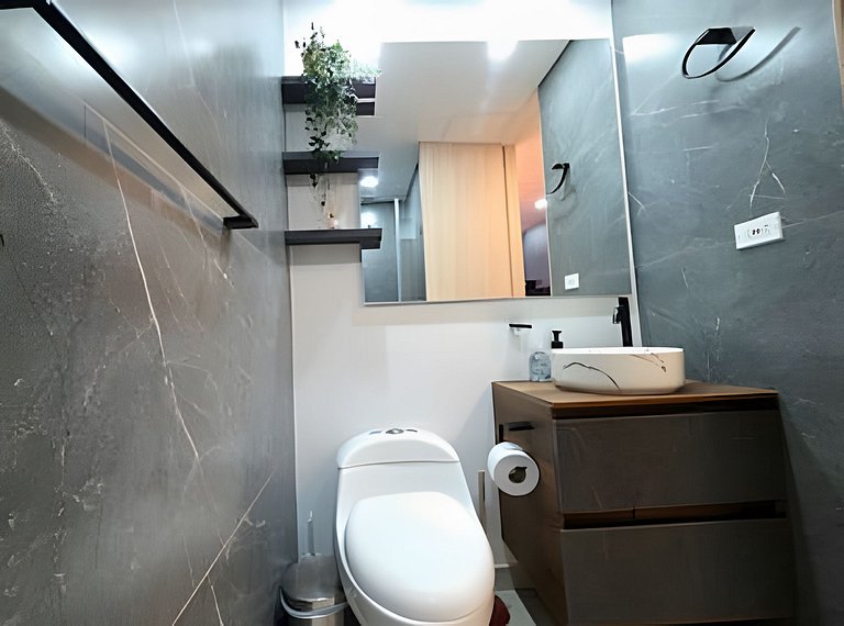 AH/Loft Work & Stay, Wifi, Gym, Terraza, Usaquén