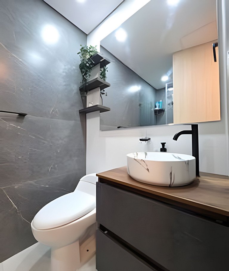 AH/Loft Work & Stay, Wifi, Gym, Terraza, Usaquén