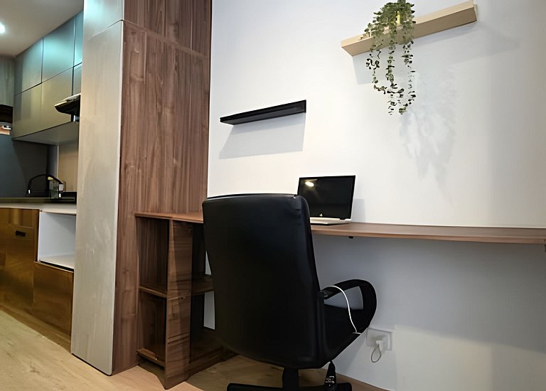 AH/Loft Work & Stay, Wifi, Gym, Terraza, Usaquén