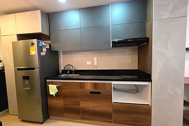 AH/Loft Work & Stay, Wifi, Gym, Terraza, Usaquén