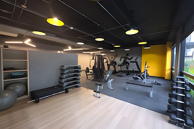 AH/Loft Work & Stay, Wifi, Gym, Terraza, Usaquén